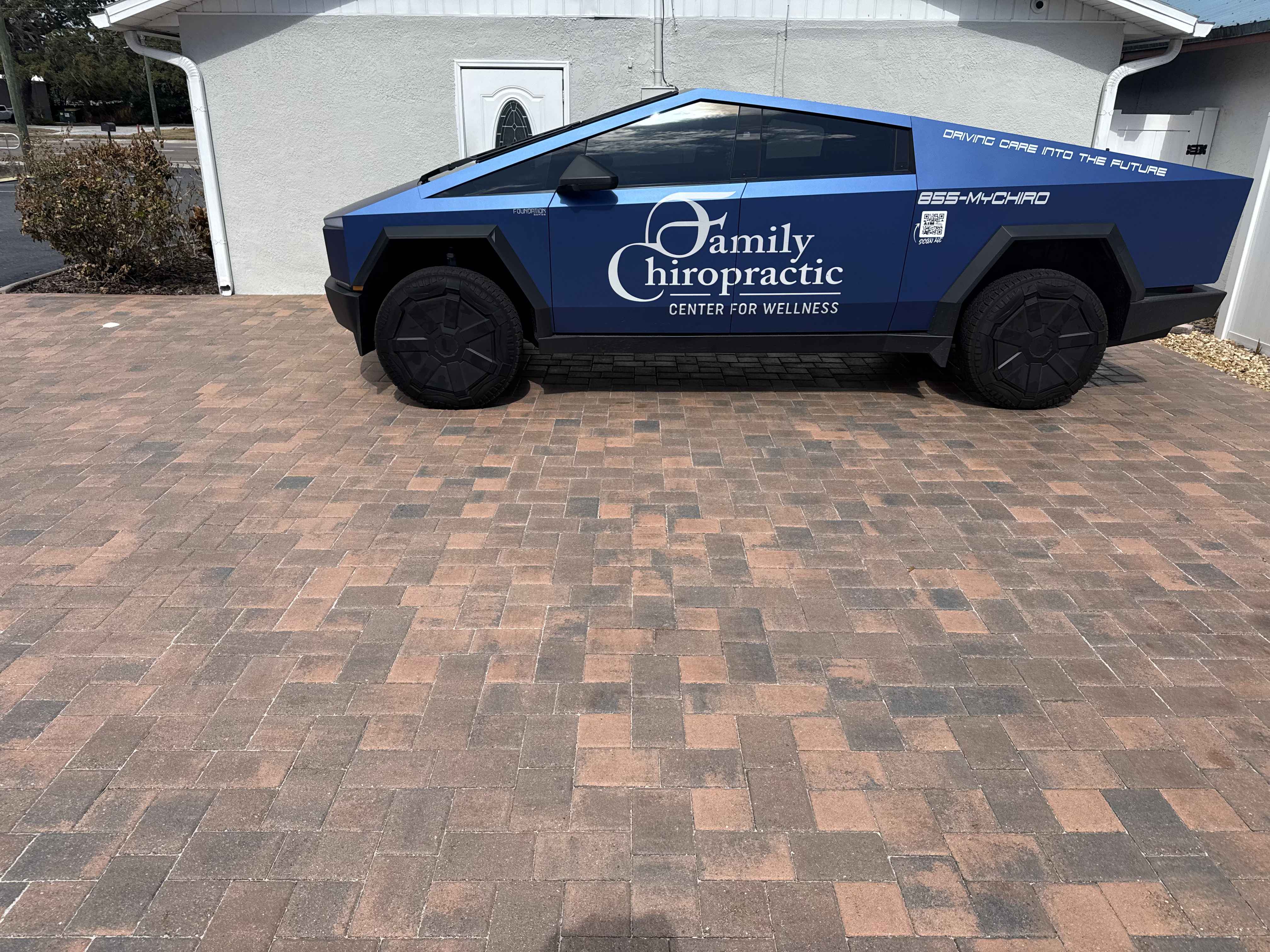 Commercial paver sealing project by Redline